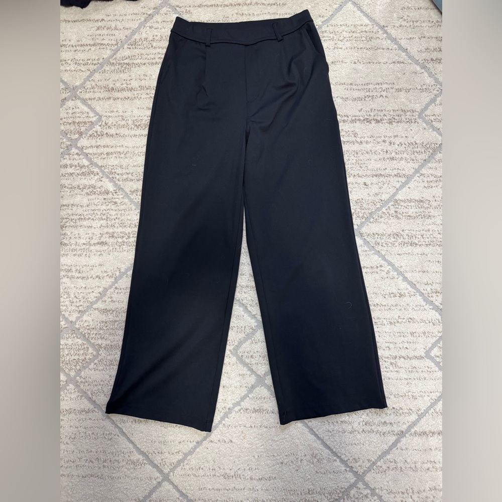 HALARA Wide Leg Black Pants